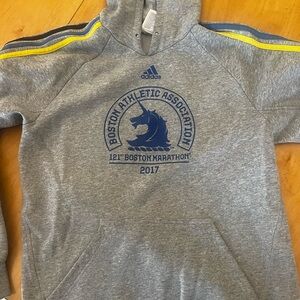 Adidas Boston Marathon 2017 hoodie-small unisex